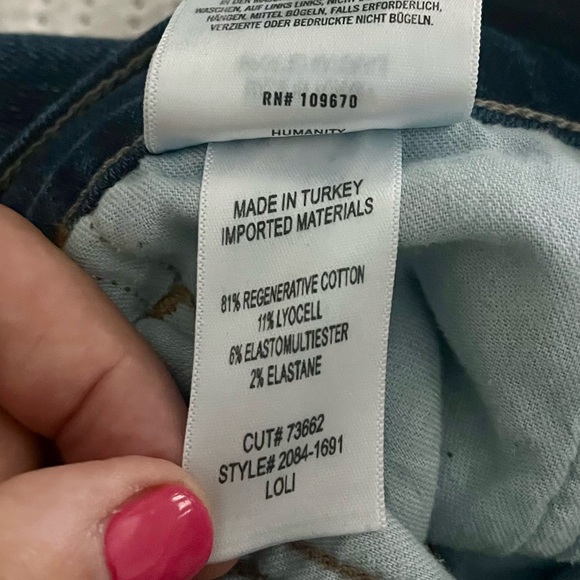 Citizens of Humanity Loli Mid Rise Baggy Jeans EUC - Picture 12 of 12